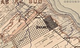 mapa ampliado sobre las tierras que hoy ocupa Bernal alla por 1890/1900