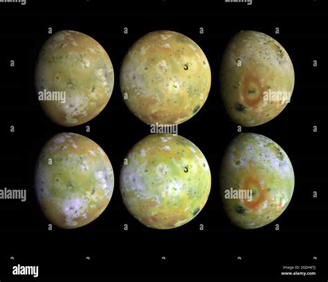 Jupiters Volcanic Moon Io Galileo Hi Res Stock Photography And Images