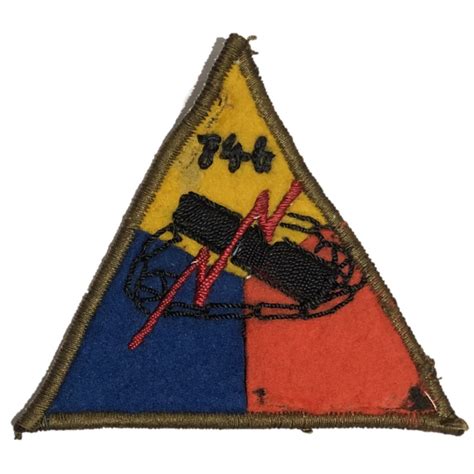 Patch 746th Tank Bn D Day Utah Beach Embroidered