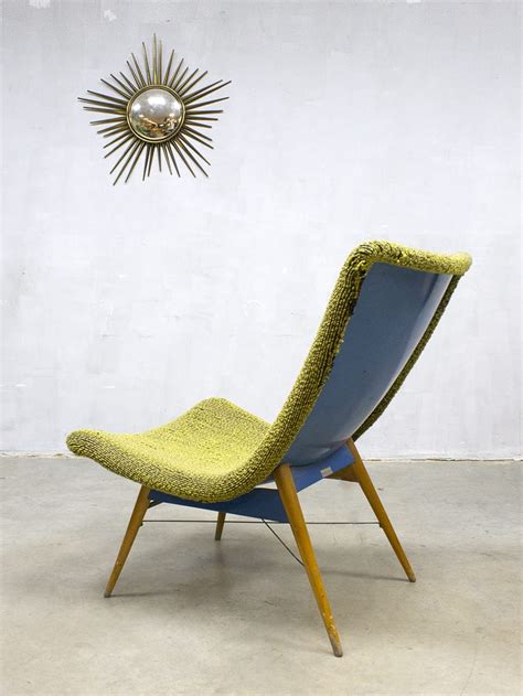 The use of a designer a large choice of designer lounge chairs. Vintage design lounge chair Miroslav Navratil lounge fauteuil