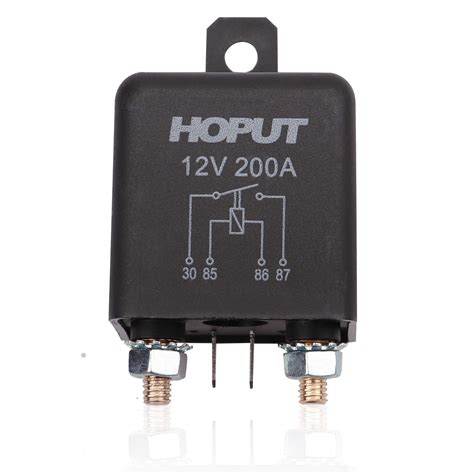 Buy Hoput 12v Dc 200 Amp Heavy Duty 4 Pin Relay Split Charge Relay