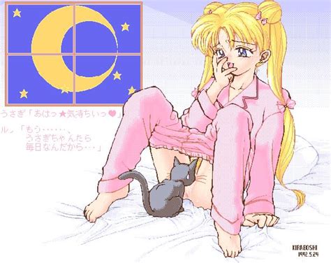 Tsukino Usagi And Luna Bishoujo Senshi Sailor Moon Drawn By Kiraboshi