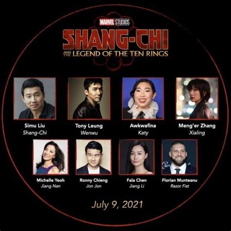 Son, it's time for you to take your place by my side.that's not going to happen.. Marvel announces characters for Shang-Chi and the Legend ...