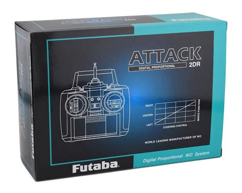 Futaba Attack 2dr Am 75mhz 2 Channel Surface Radio System Wr162je