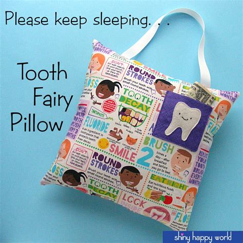 Free Pattern From A Failed Tooth Fairy Tooth Fairy Pillow Shiny