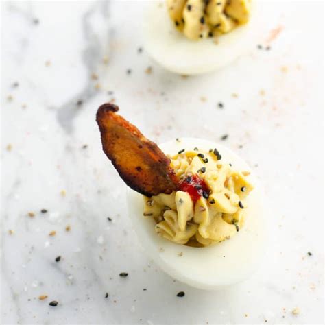 Herbed Deviled Eggs Recipe Umami Girl