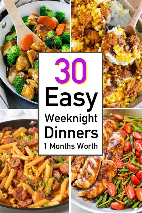 30 Easy Weeknight Dinners Everyones Raving About The Unlikely Hostess