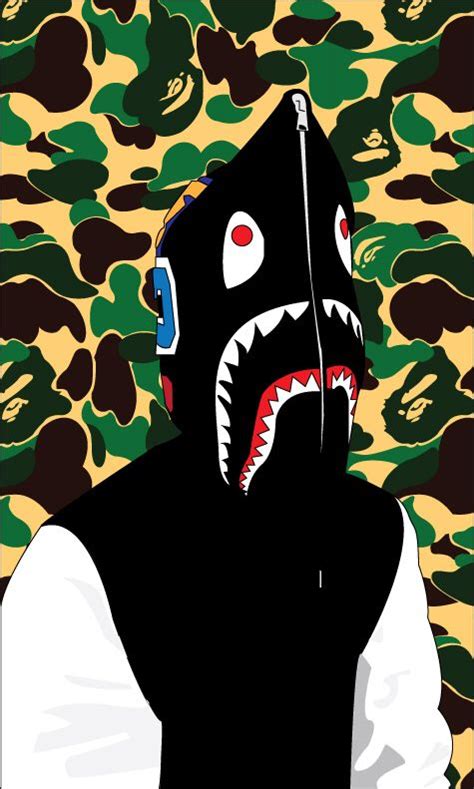 Bape Hoodie Bape Shark Wallpaper Nike Wallpaper Iphone 1440x2560