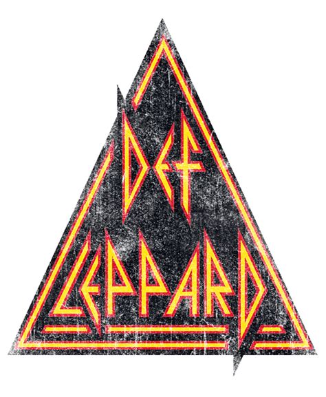 Def Leppard - Distressed Logo Kids T-Shirt for Sale by Brand A gambar png