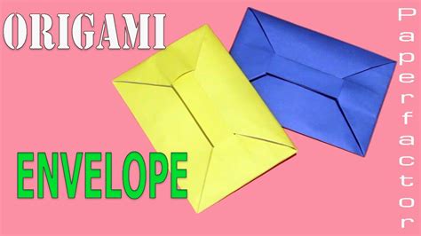 Diy Super Easy Origami Envelope Tutorial 💌 Paper Factor 💌😛 Youtube