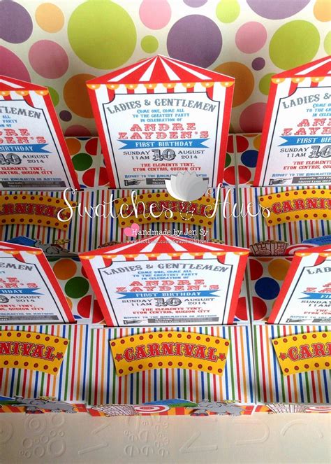 Create A Spectacular Carnival Themed Invitation For Your Event Free
