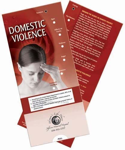 Domestic Violence Pocket Slider Chart Brochurechina