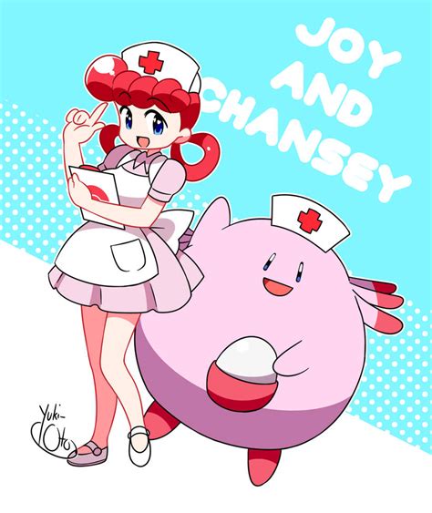 Nurse Joy And Chansey By Yuki Oto On Deviantart Pokemon Pokémon