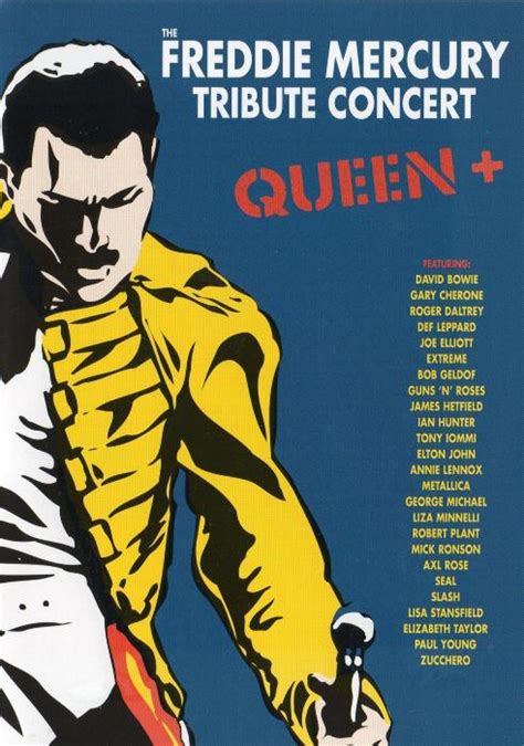 Queen The Freddie Mercury Tribute Concert Video And Song Lyrics