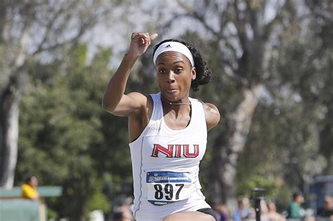 jehvania whyte women s track and field niu athletics