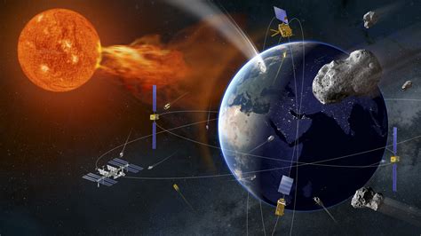 Esa Weather Satellites Near Miss Warns Of Dangers To Come