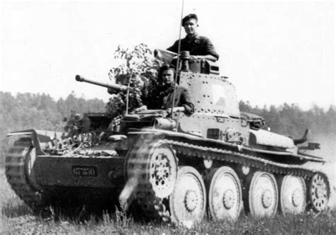 Czechoslovakian Tank Lt 3837 Post War Name Of The Pz38t And Lt Vz