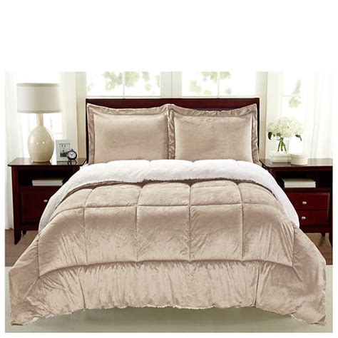 Choose from contactless same day delivery, drive up and more. Sherpa Faux Suede Comforter Set | Figi's Gallery