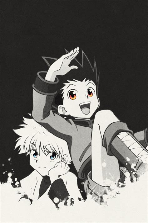 The story focuses on a young boy named gon freecss, who discovers that his father, who he was told had left him at a young age, is actually a world renowned hunter, a licensed profession for those who specialize in, but. Hunter x Hunter wallpaper fond d'écran / Les meilleurs ...