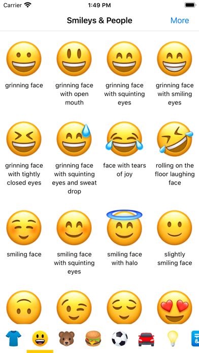 Emoji Meaning Dictionary List