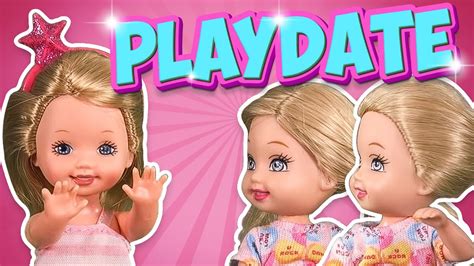 Barbie The Twins First Playdate Ep129 Youtube