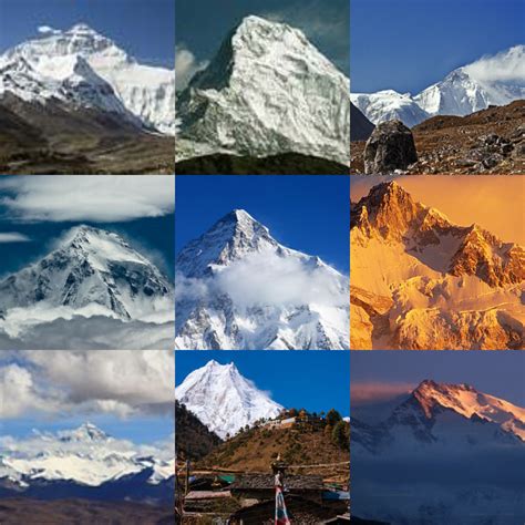 Las 10 Montañas Más Altas Del Mundo Chic