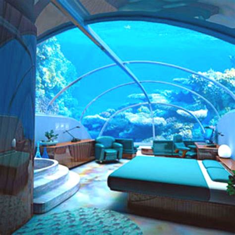 Dubai Underwater Hotel Hydropolis Underwater Bedroom Underwater