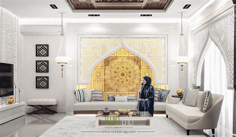 Modern Islamic Interior Design On Behance Modern Home Interior Design