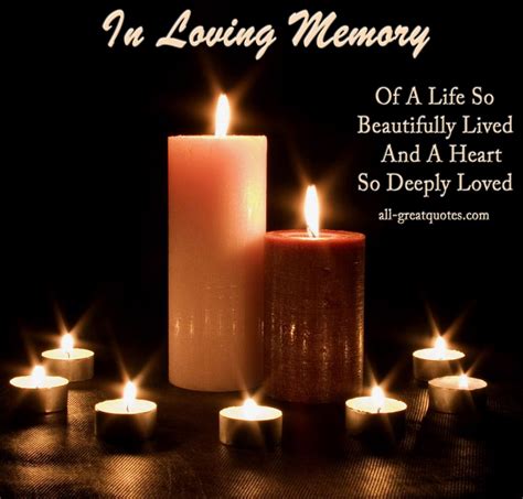 Loving Memory Quotes Death Quotesgram