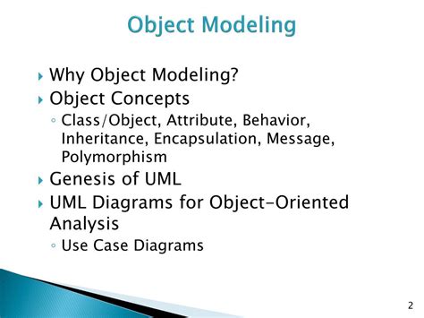 Ppt Object Oriented Modeling Uml Diagrams Powerpoint Presentation