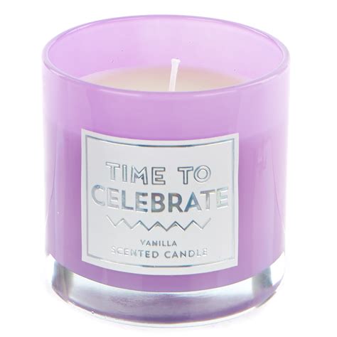 Buy Time To Celebrate Vanilla Scented Celebration Candle For Gbp 499