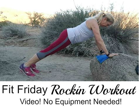 Fit Friday Rockin Workout Video No Equipment Needed