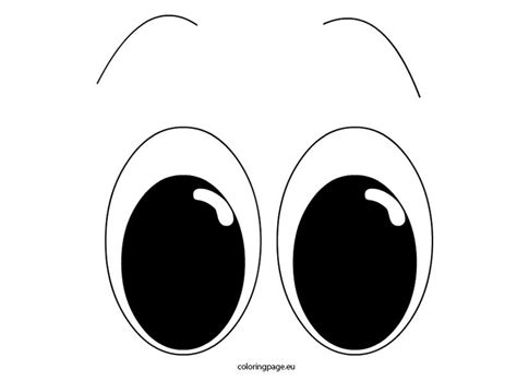 Cartoon Eyes Coloring Pages Cute Cartoon Eyes Cartoon Eyes