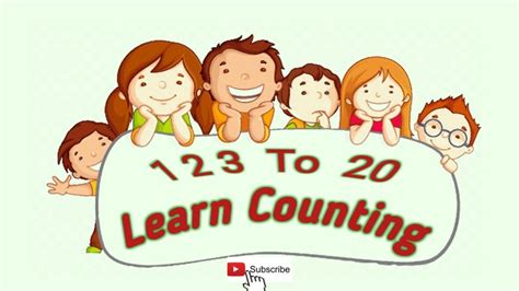 12345 Learn Countingcounting For Kidscounting Numbers 1 20 1to 20