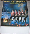 WALL OF VOODOO RARE UK REC COM PROMO TOUR BLANK POSTER 'HAPPY PLANET ...
