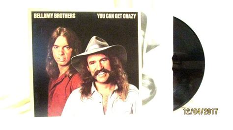 1980 Bellamy Brothers You Can Get Crazy Vinyl Lp 33 Warner Bros Bsk