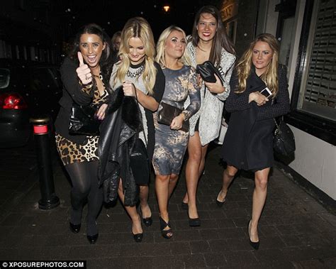 Towie S Sam And Billie Faiers Let Their Hair Down But Not Their Hemlines As They Celebrate