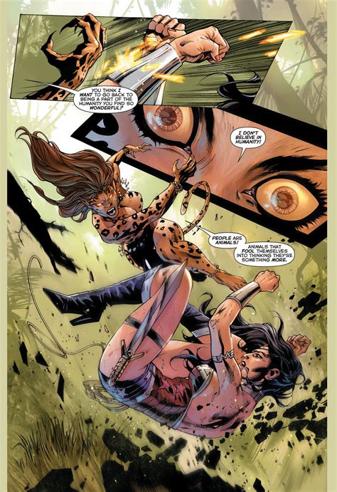 Wonder Woman Vs The Cheetah New 52 Comicnewbies