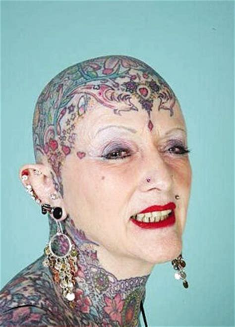 71 Year Old Isobel Varley World S Most Tattooed Senior Woman
