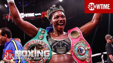 Claressa Shields After Historic Win ‘im The Gwoat Showtime Boxing Special Edition Youtube