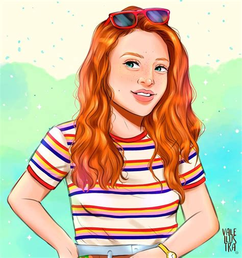 Stranger Things Max By Valeria Zevallos Valeilustra Sadie Sink