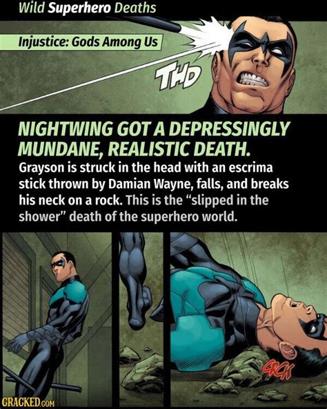 15 Very Wild Or Very Dumb Deaths In Superhero Comics