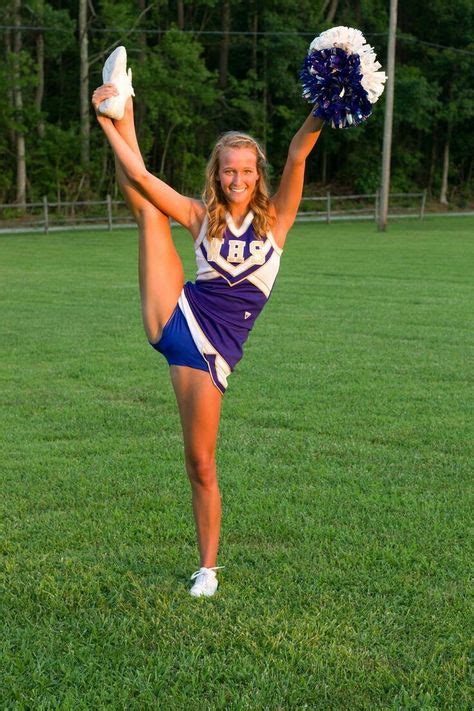 senior pictures cheerleading cheer
