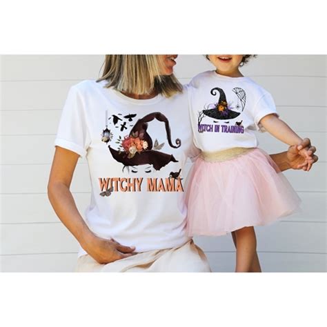 Witchy Mamawitch In Training Mommy And Me Tee Shirts