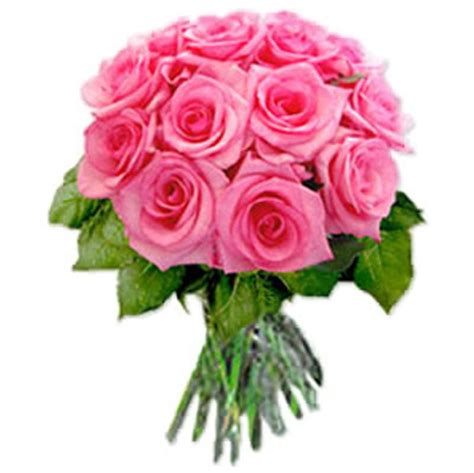 Bunch Of 10 Pink Roses Home Decor Online Shopping