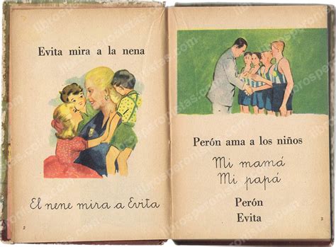 Libros Peronistas Evita de Graciela Albornoz de Videla Páginas 2 y 3