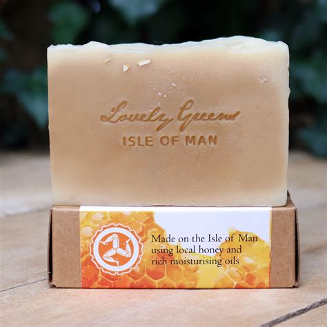 Natural Manx Honey Soap • Lovely Greens Handmade