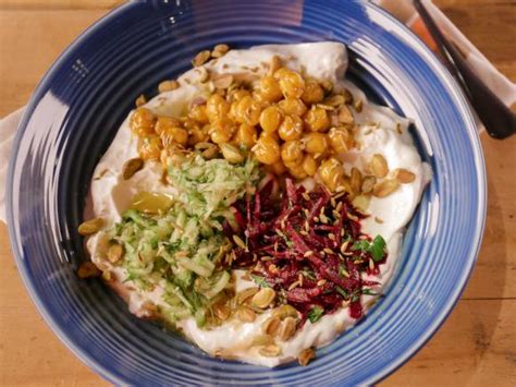 Savory Yogurt Bowl With Chickpeas Cucumbers And Beets Recipe Bobby