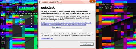 Autodesk Maya Error Reading File Wihopde
