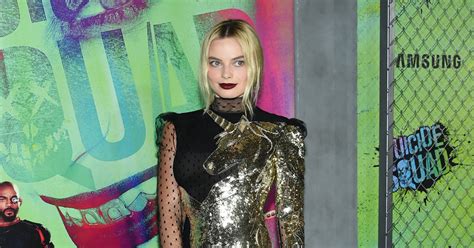 Margot Robbie Jared Leto Power Up At Suicide Squad Premiere